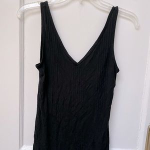 Banana Republic XS versatile work tank top w ribbed details